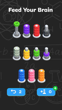 Nuts Sort - Color Sort Game Screenshot