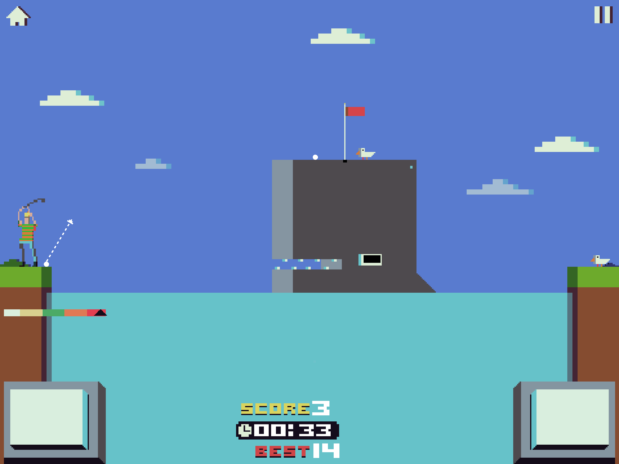 Battle Golf Game Screenshot