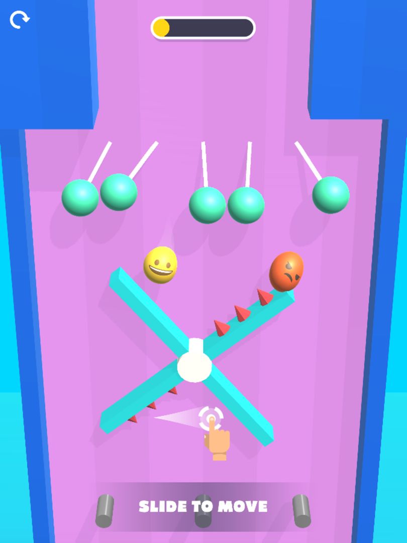 Screenshot of Emoji Race 3D