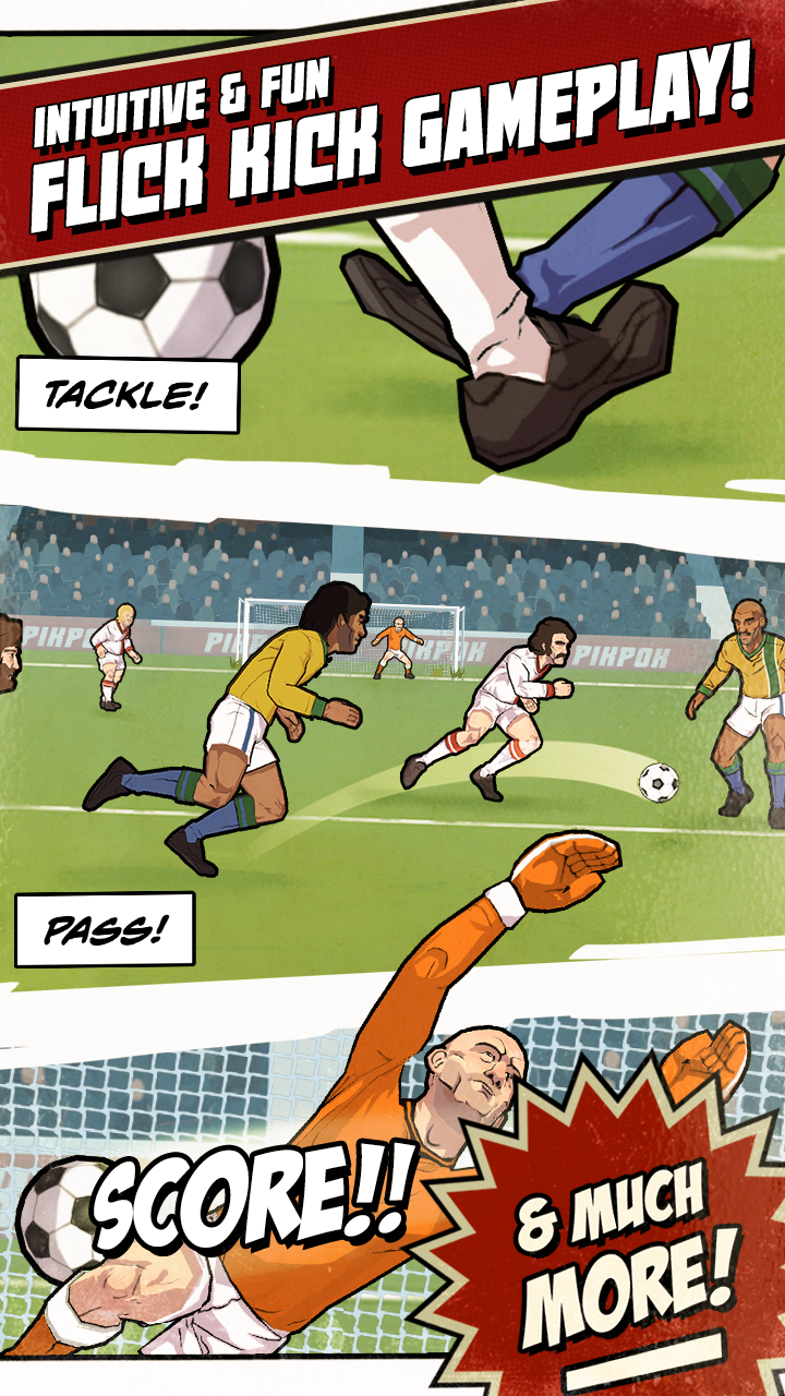 Flick Kick Football Legends Game Screenshot