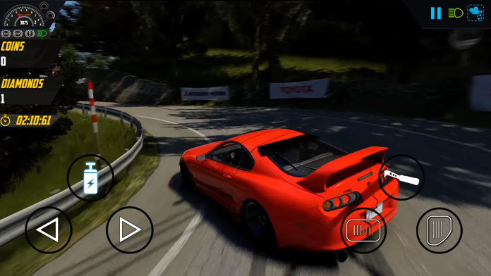 Captura de Tela do Jogo Drift Ride Horizon Racing Game