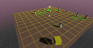 Grid Territory Game Screenshot