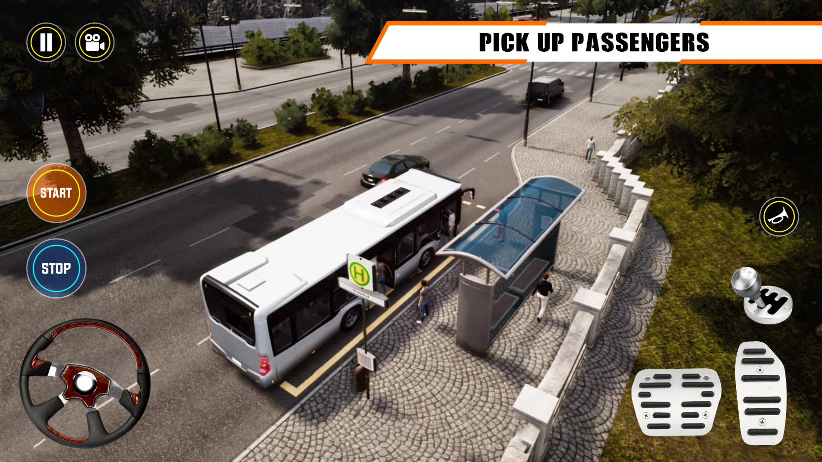 Bus Highway Drive ภาพหน้าจอเกม