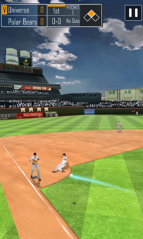 리얼 베이스볼 3D 게임 스크린 샷