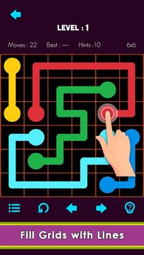 Cuplikan Layar Game Color Flow