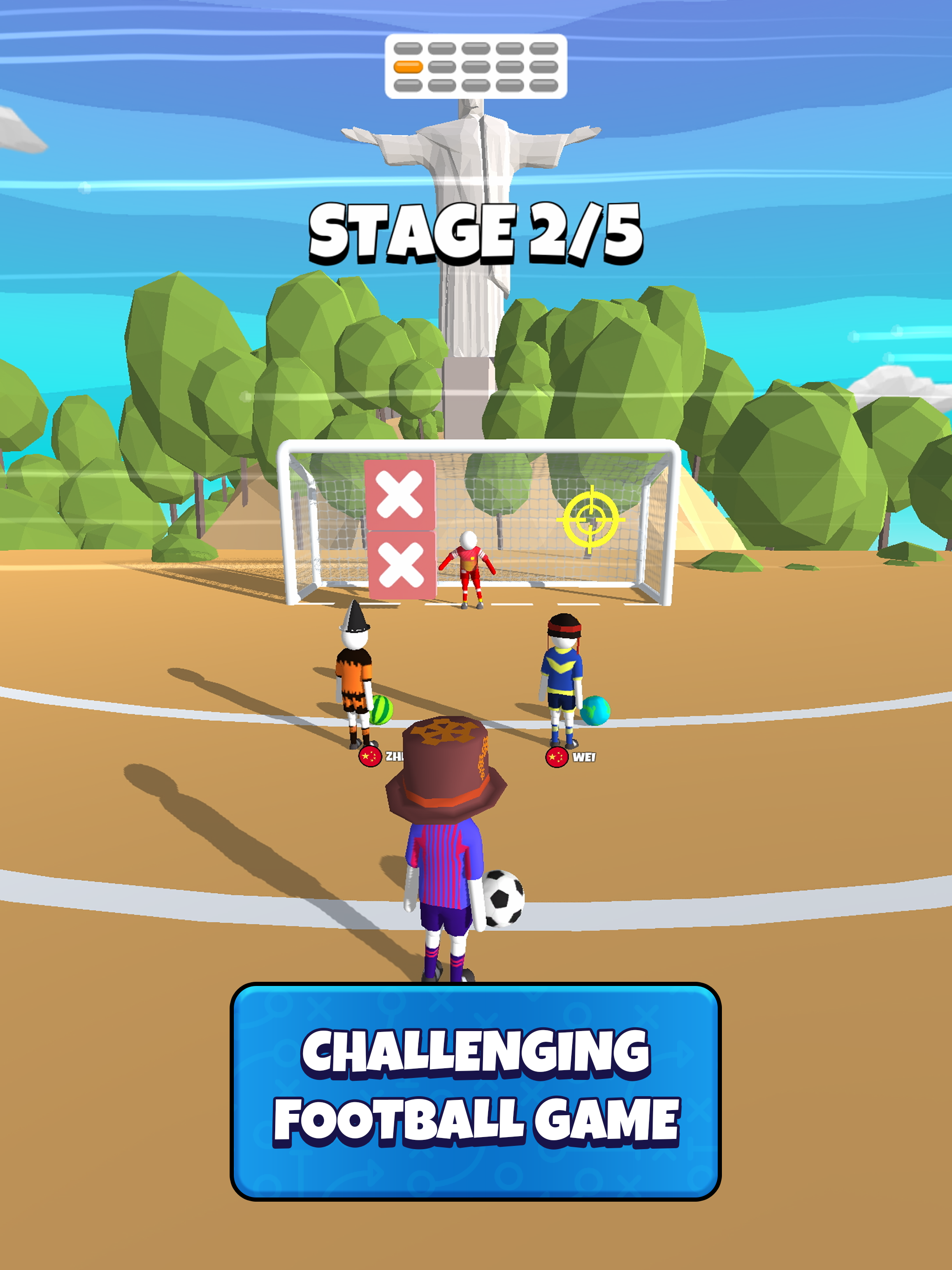 Goal Party - Soccer Freekick Game Screenshot