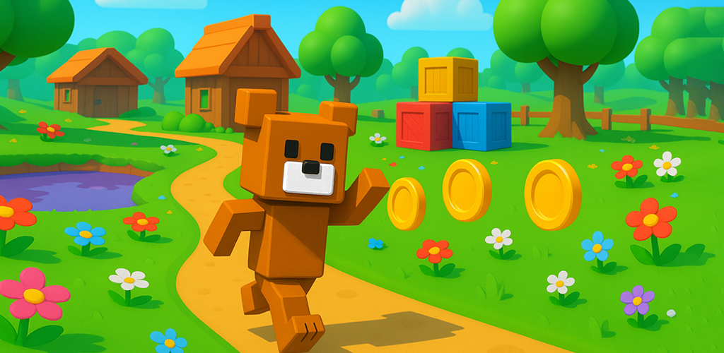 Banner of Super Bear Fun Adventure 