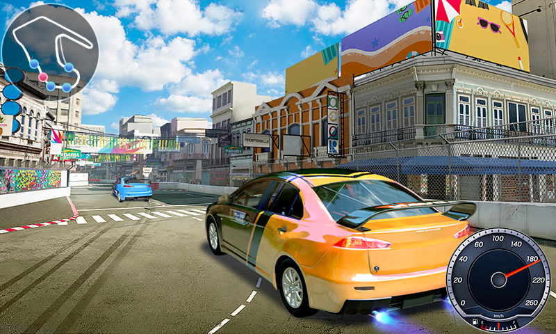 Captura de Tela do Jogo Real Drift Racing: Road Racer