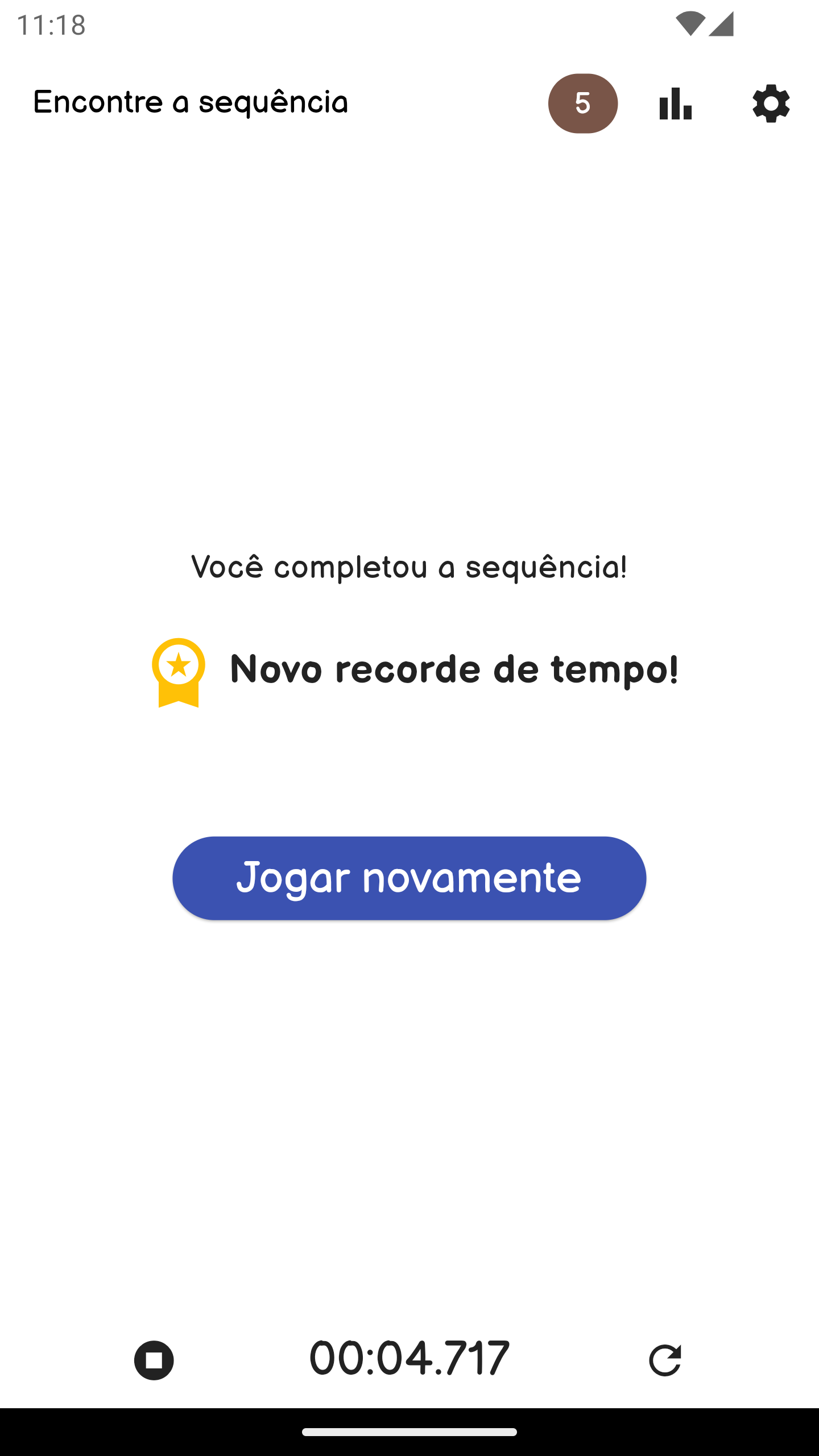 Numeroz - Encontre a sequência ゲームのスクリーンショット