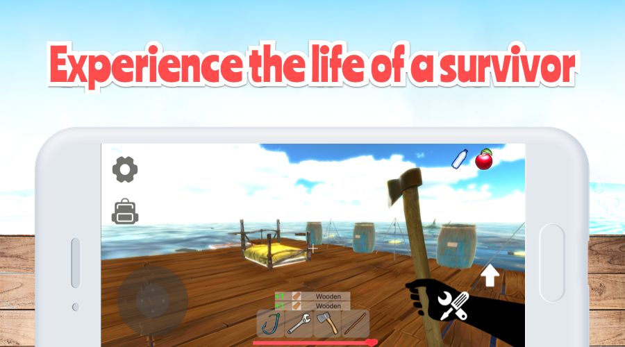 Screenshot of Raft Survival simulator: craft & survive