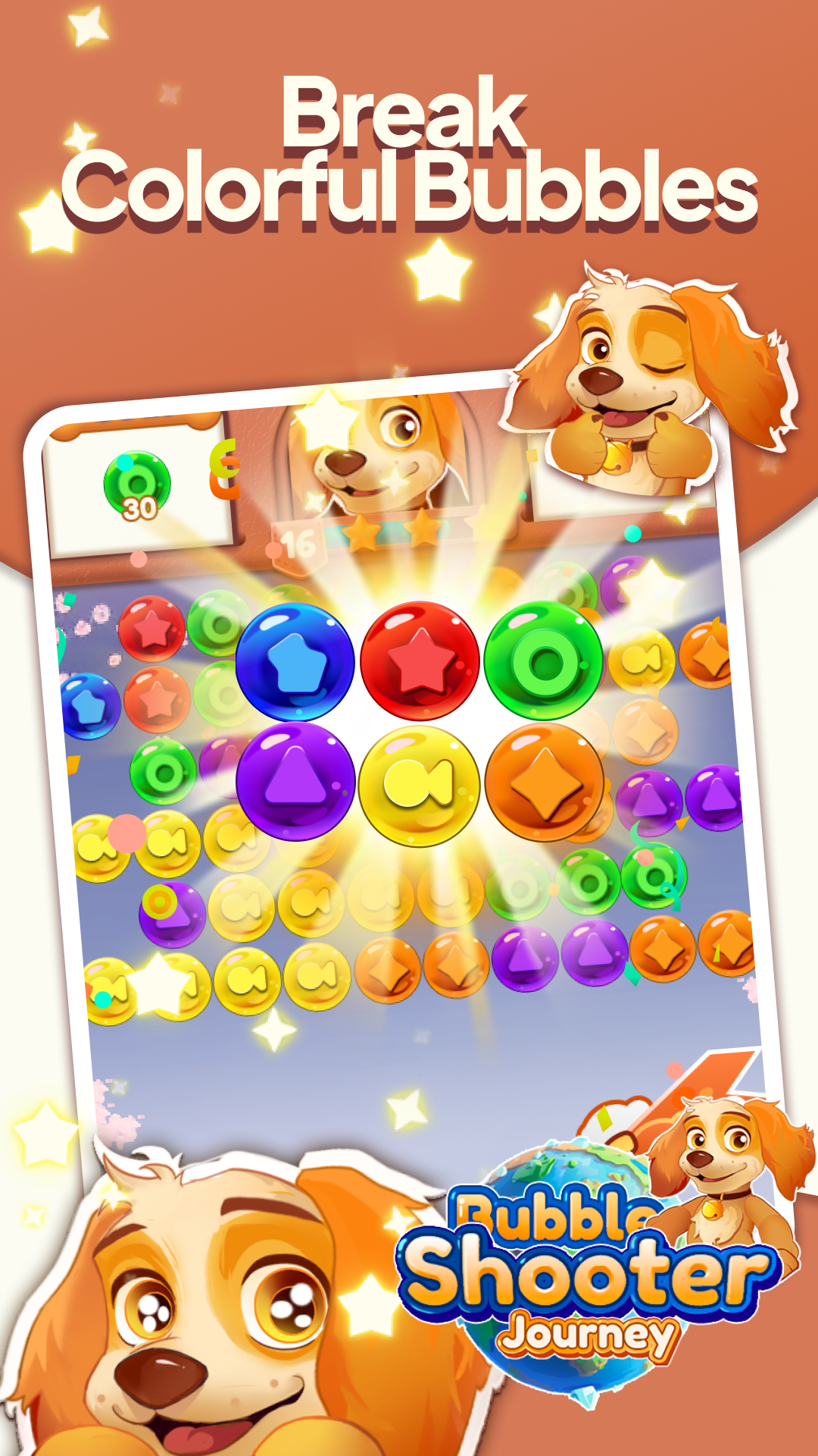 Bubble Shooter Journey Game Screenshot