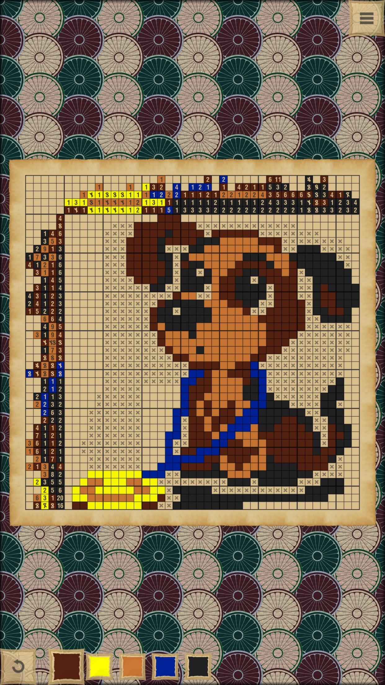 Color Nonogram CrossMe Game Screenshot