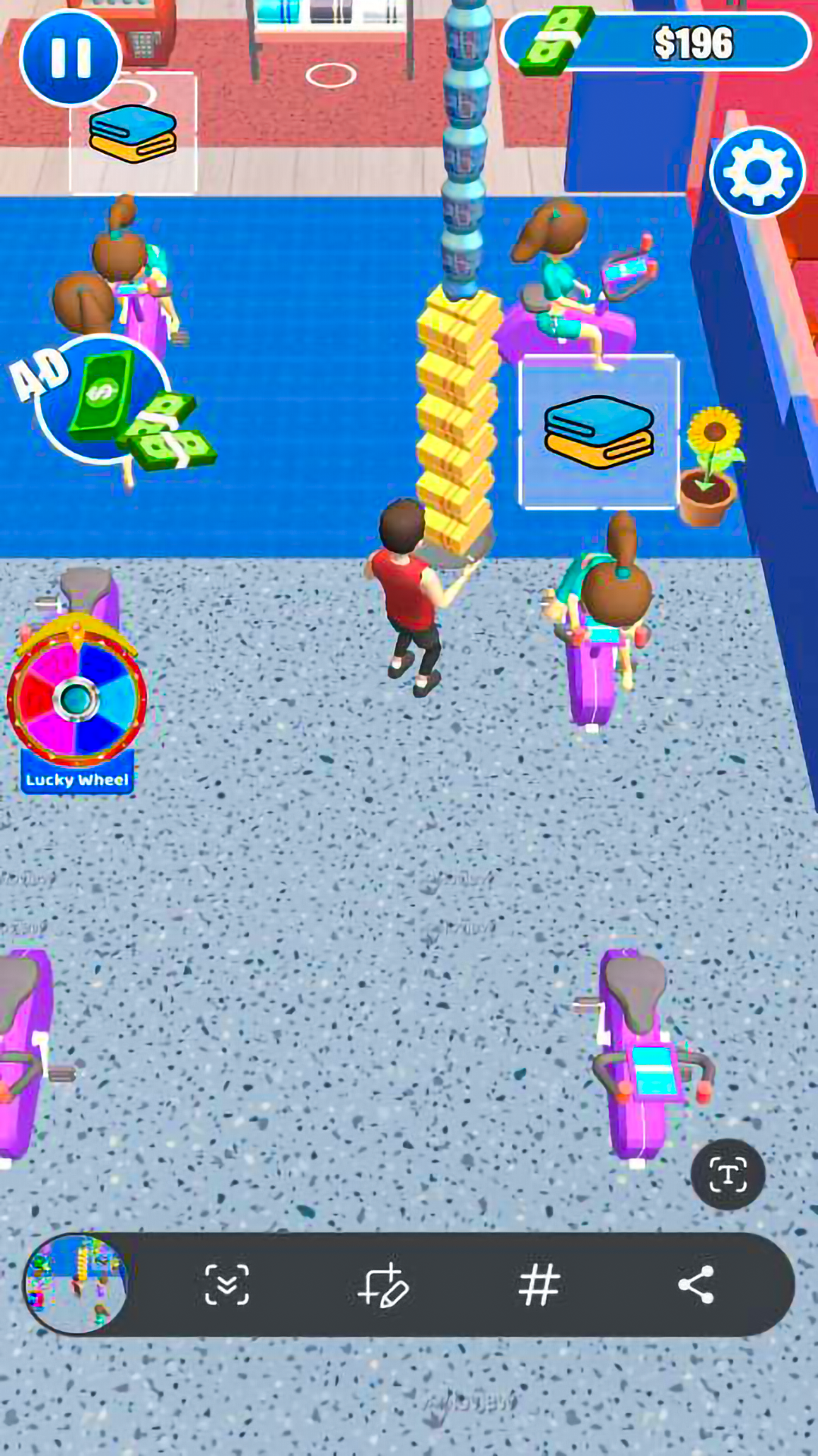 Gym Idle Tycoon screenshot game