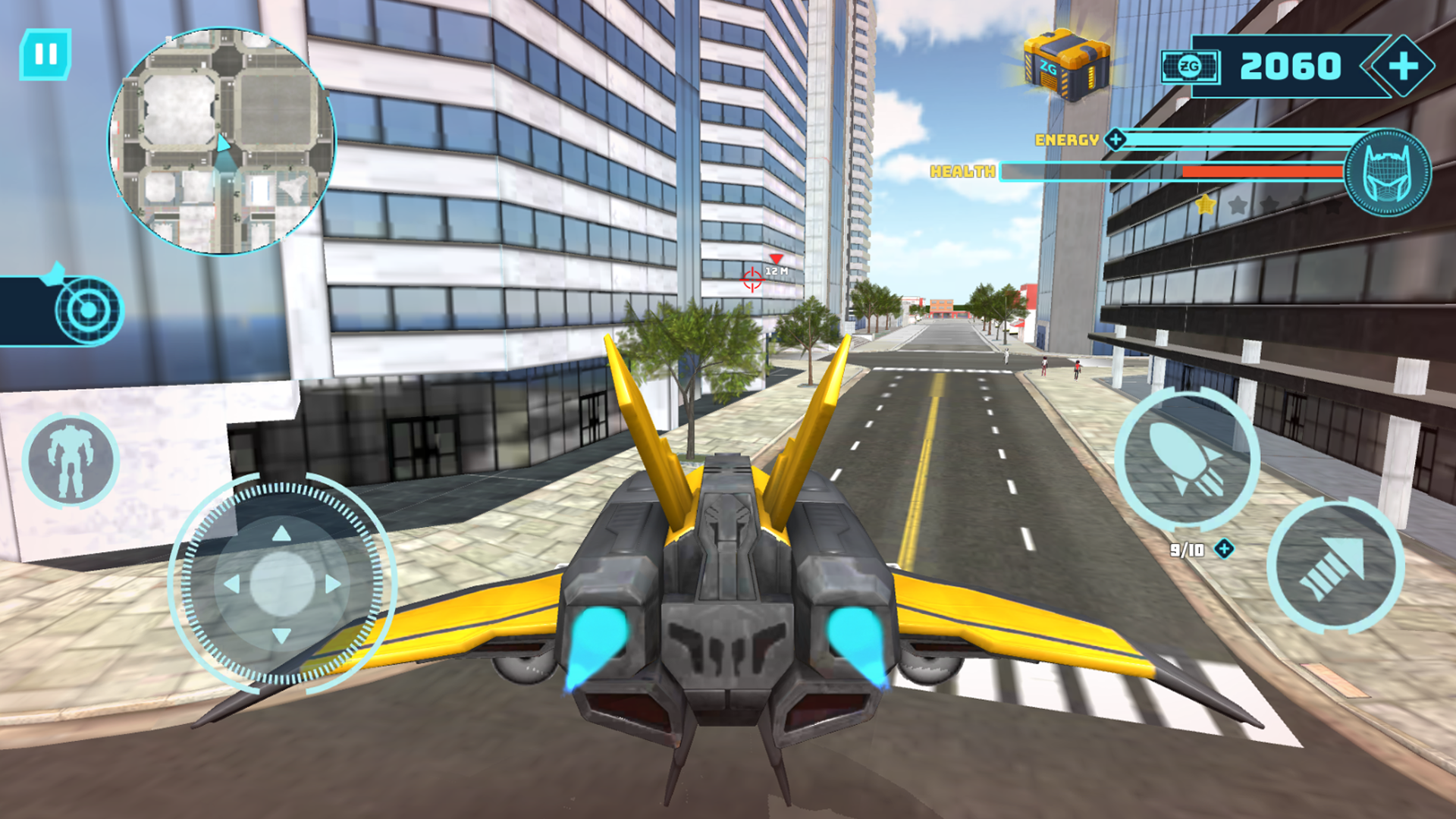 Screenshot of Robot War: Robot Transform