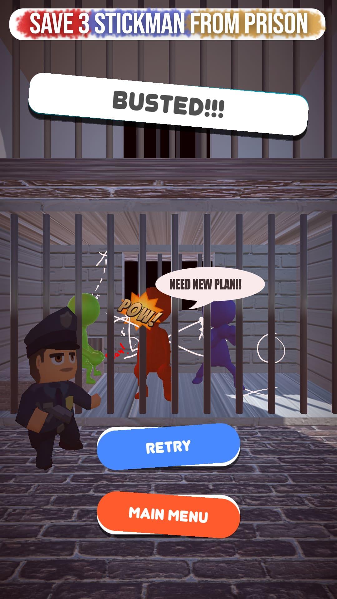 Stickman Escape: Prison Break APK + Mod for Android.