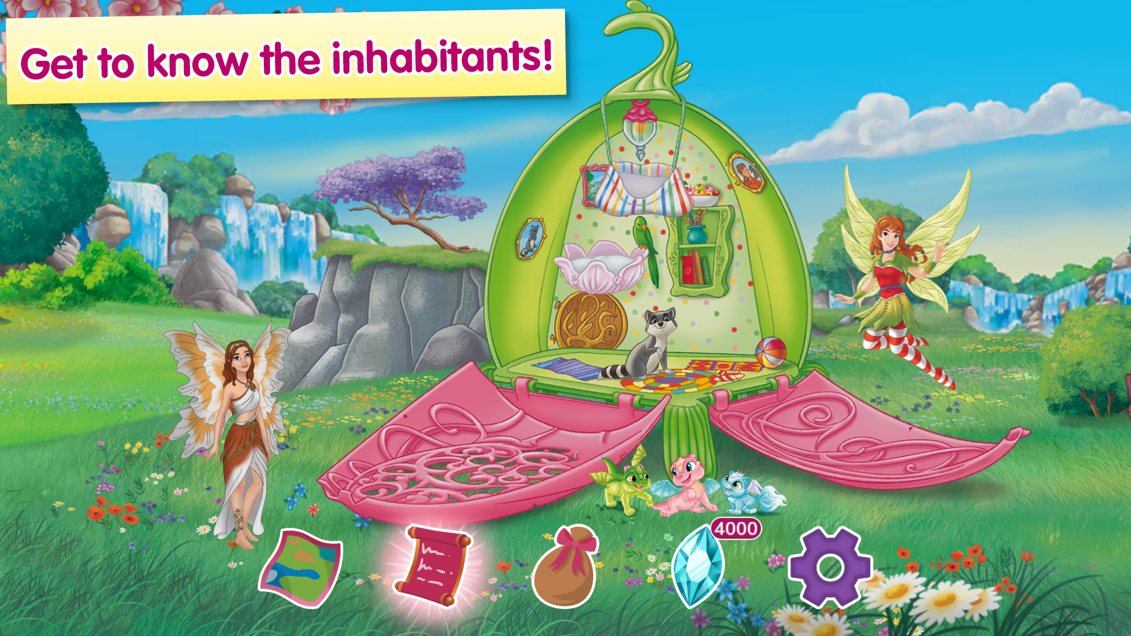 Captura de Tela do Jogo BAYALA® Unicorn Adventures