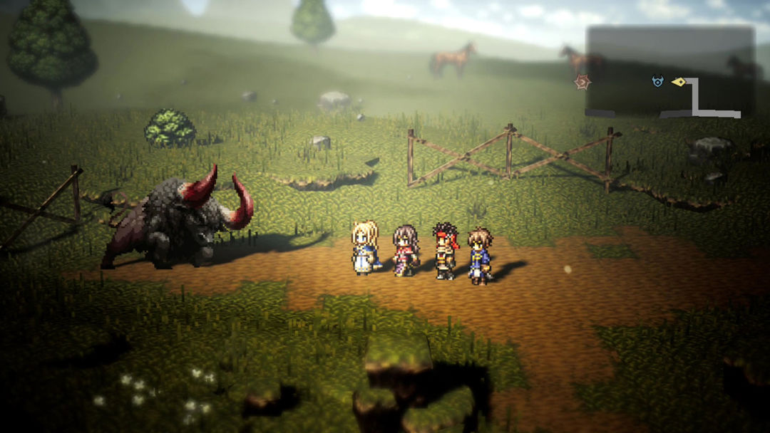 OCTOPATH TRAVELER: CotC ภาพหน้าจอเกม