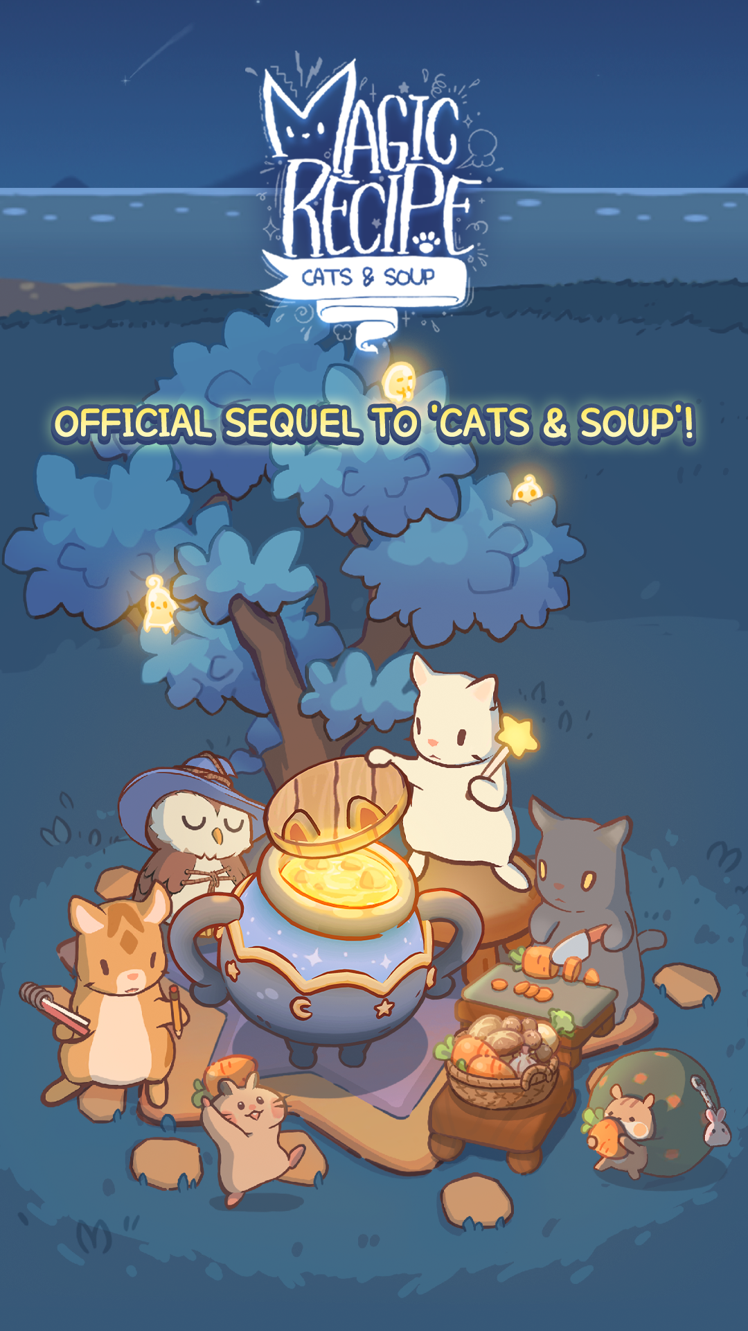 Cuplikan Layar Game Cats & Soup: Merge MagicRecipe