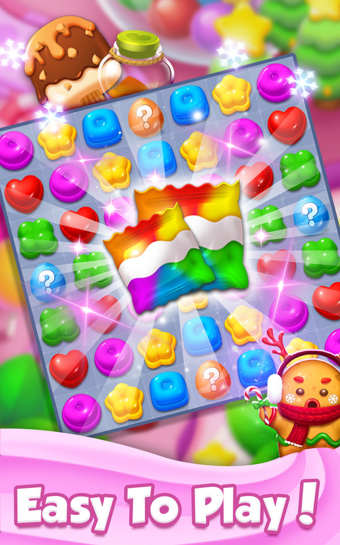 Screenshot of Sweet Candy Puzzle: Match Game