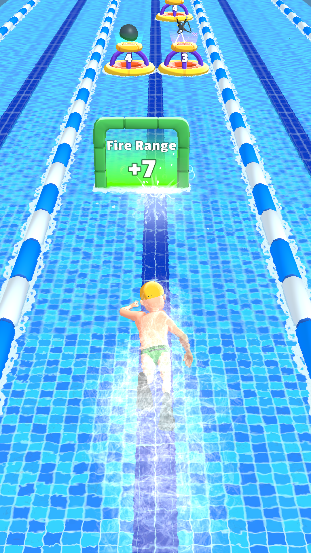 Captura de Tela do Jogo Swimming Master