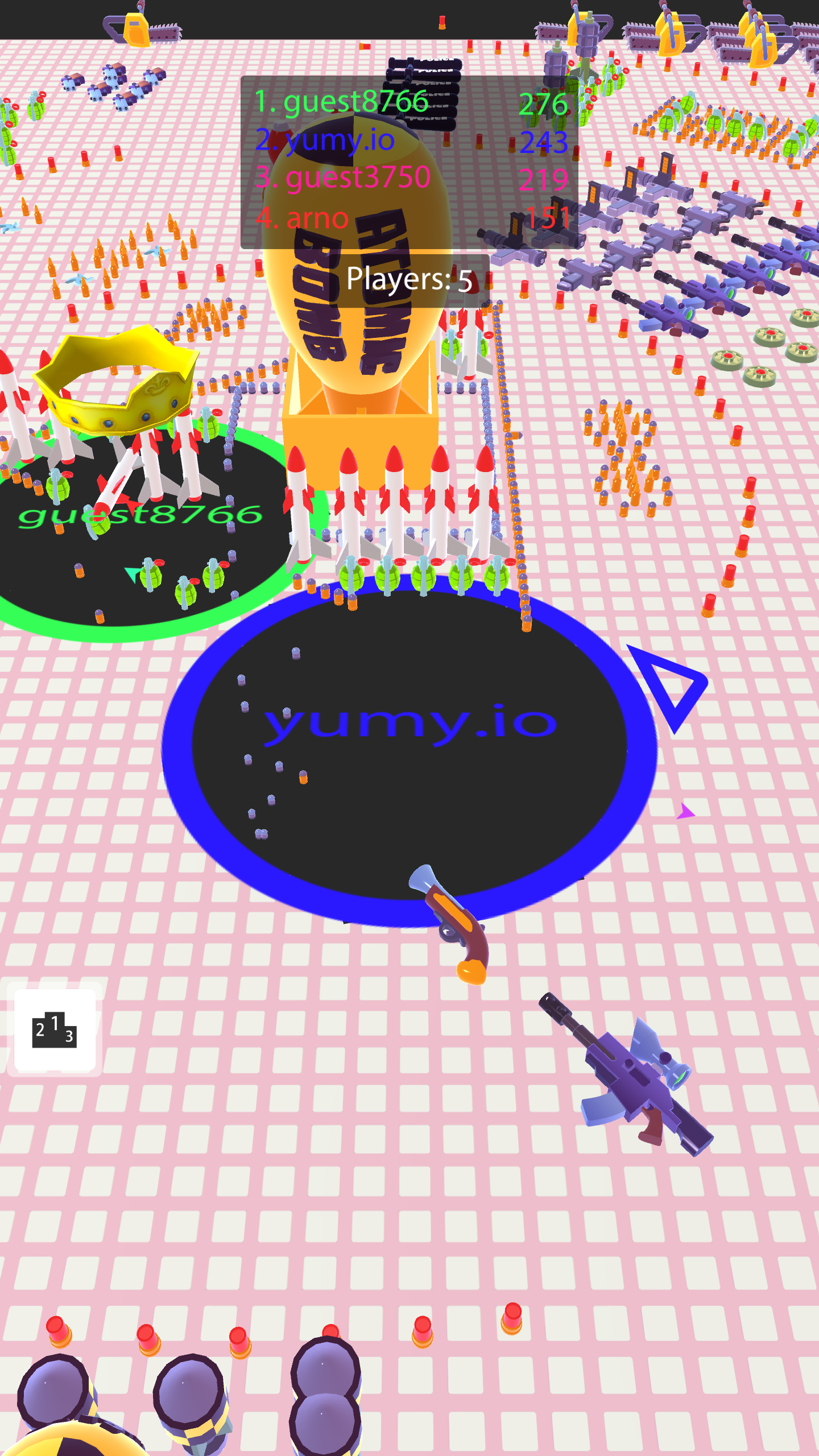 yumy.io - Black Hole Games ภาพหน้าจอเกม