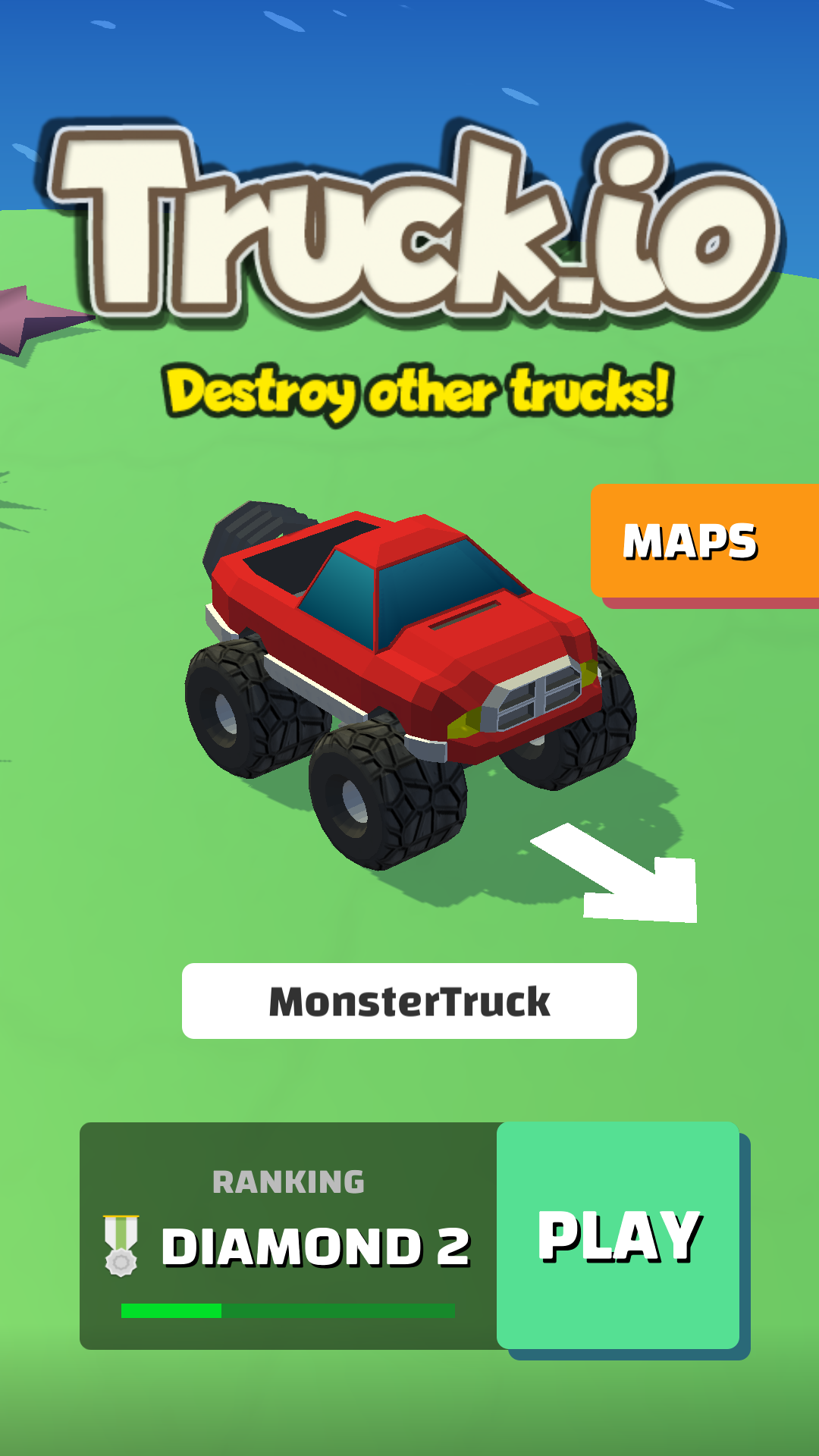 Truck.io - Crash trucks in the violent arena! ゲームのスクリーンショット