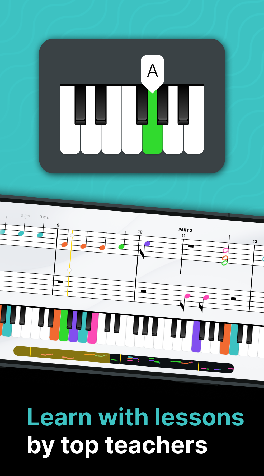 Screenshot of Piano Music - Learn Playing