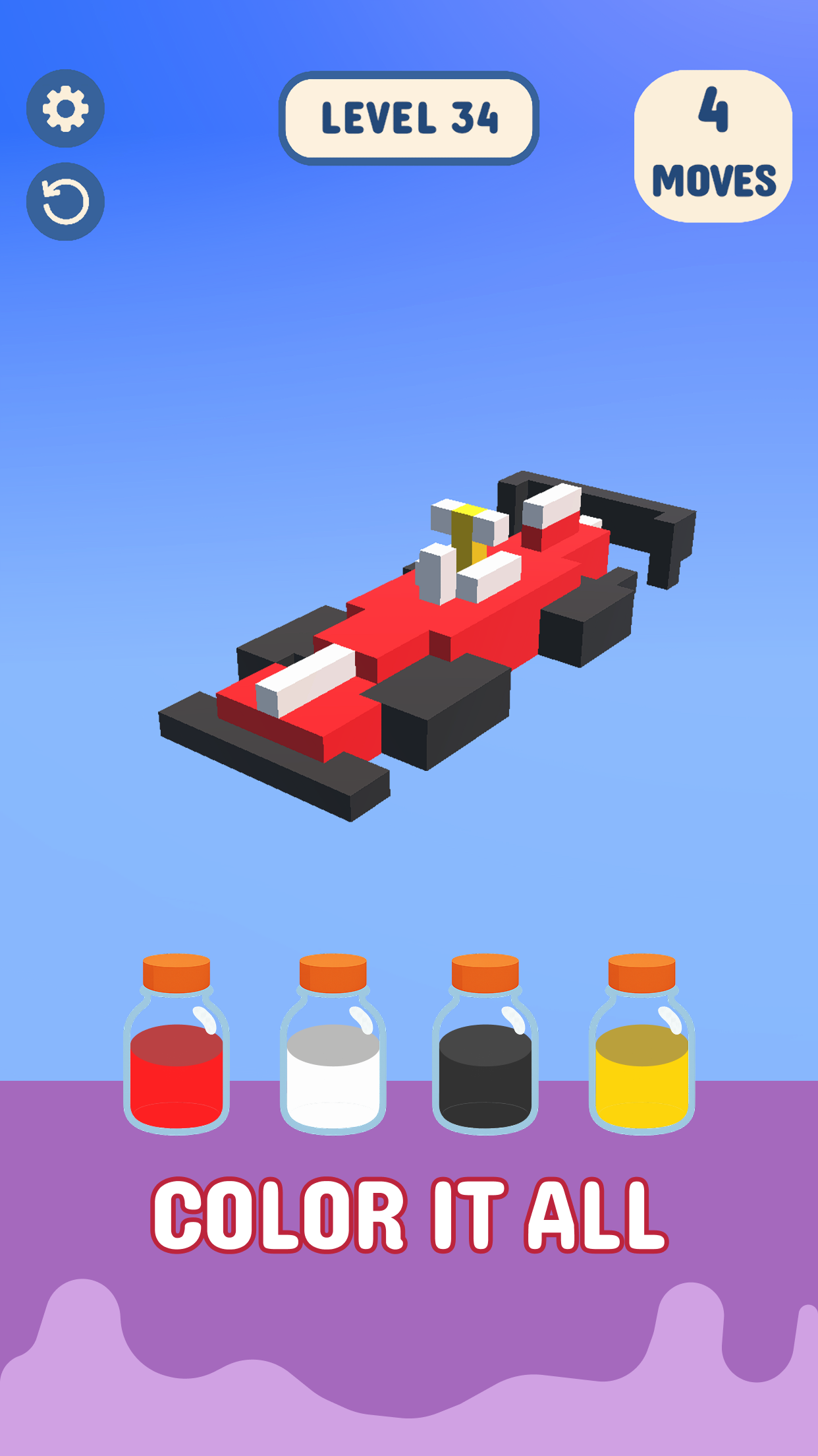 Dye My Blocks Game Screenshot