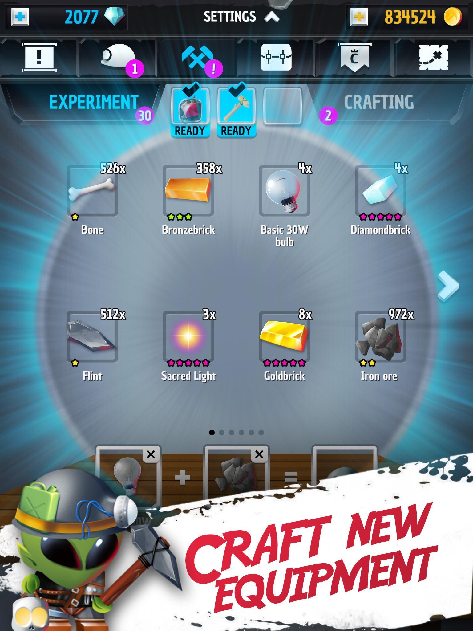 Tiny Miners Game Screenshot