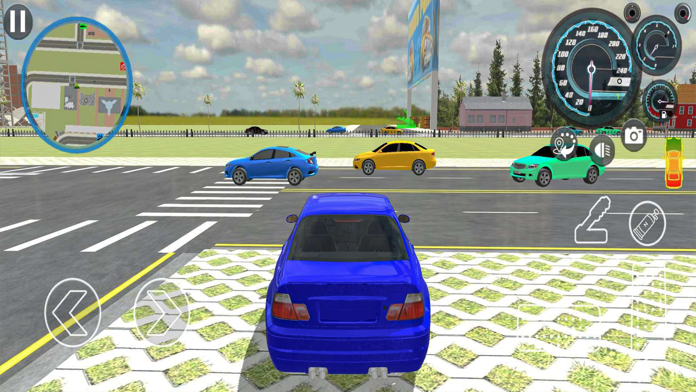 City Midtown Игра Вождение Автомобиля Мобильная Версия Андроид IOS.