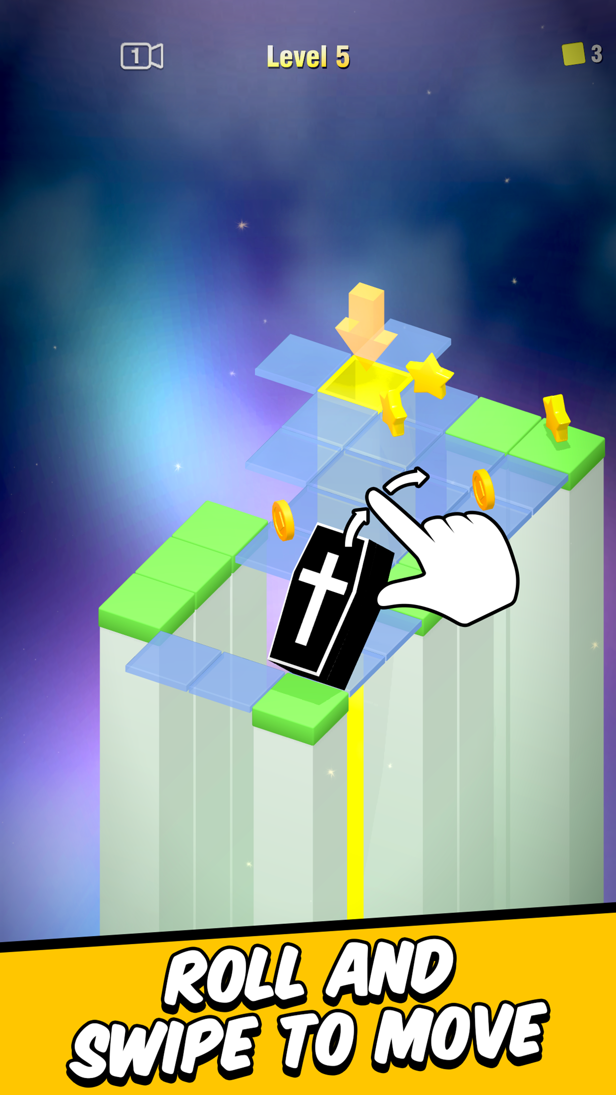 Rolling Blocks: Escape Puzzle Game Screenshot