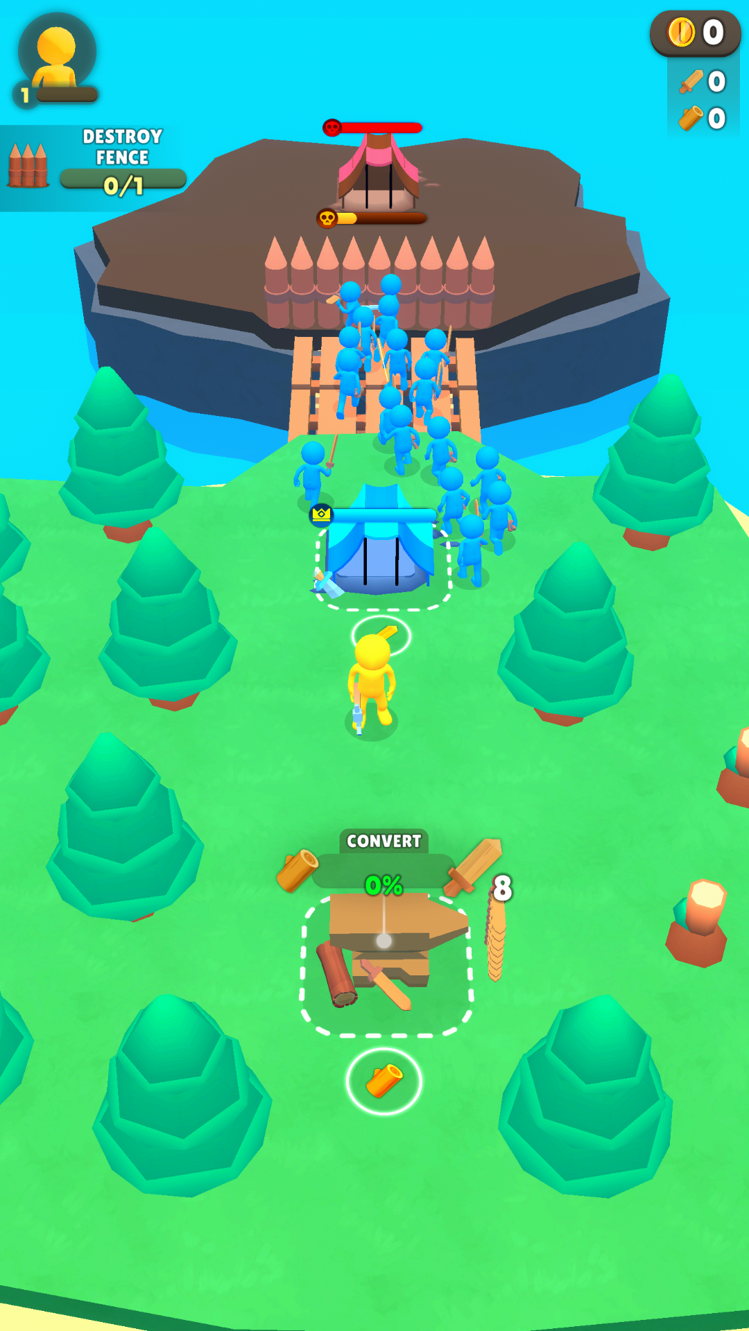 Frontline Blacksmith Game Screenshot