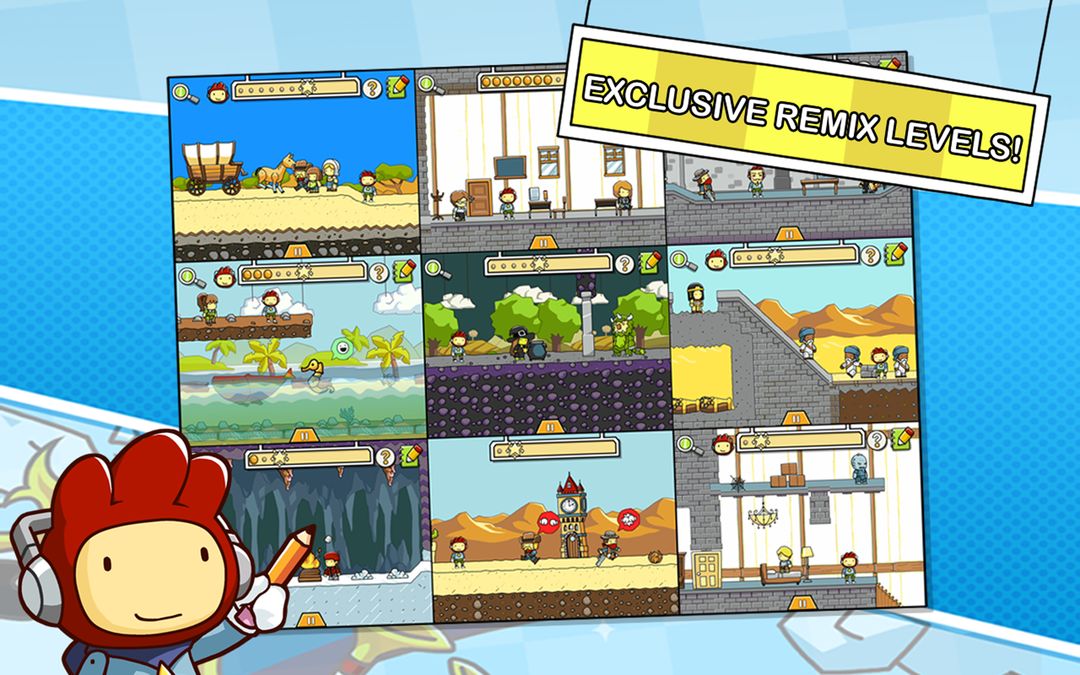 Scribblenauts Remix screenshot game