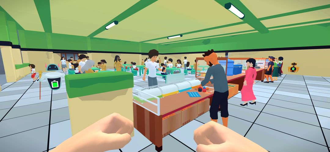 Screenshot of School Cafeteria Simulator