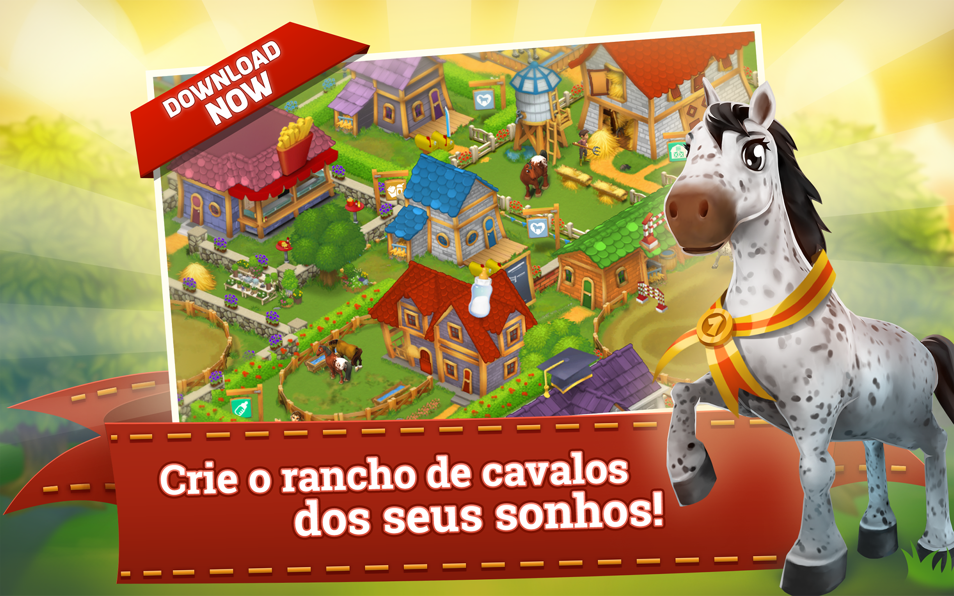 Captura de Tela do Jogo Horse Farm