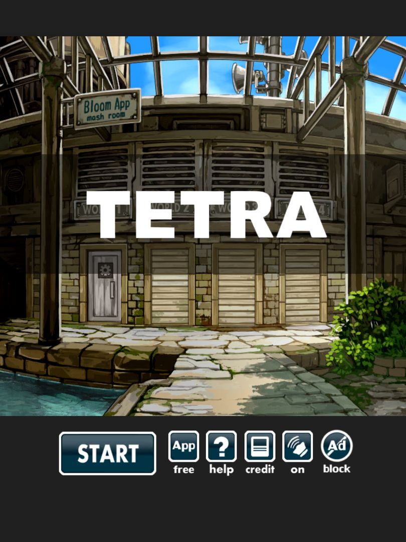 Screenshot of Tetra World Adventure