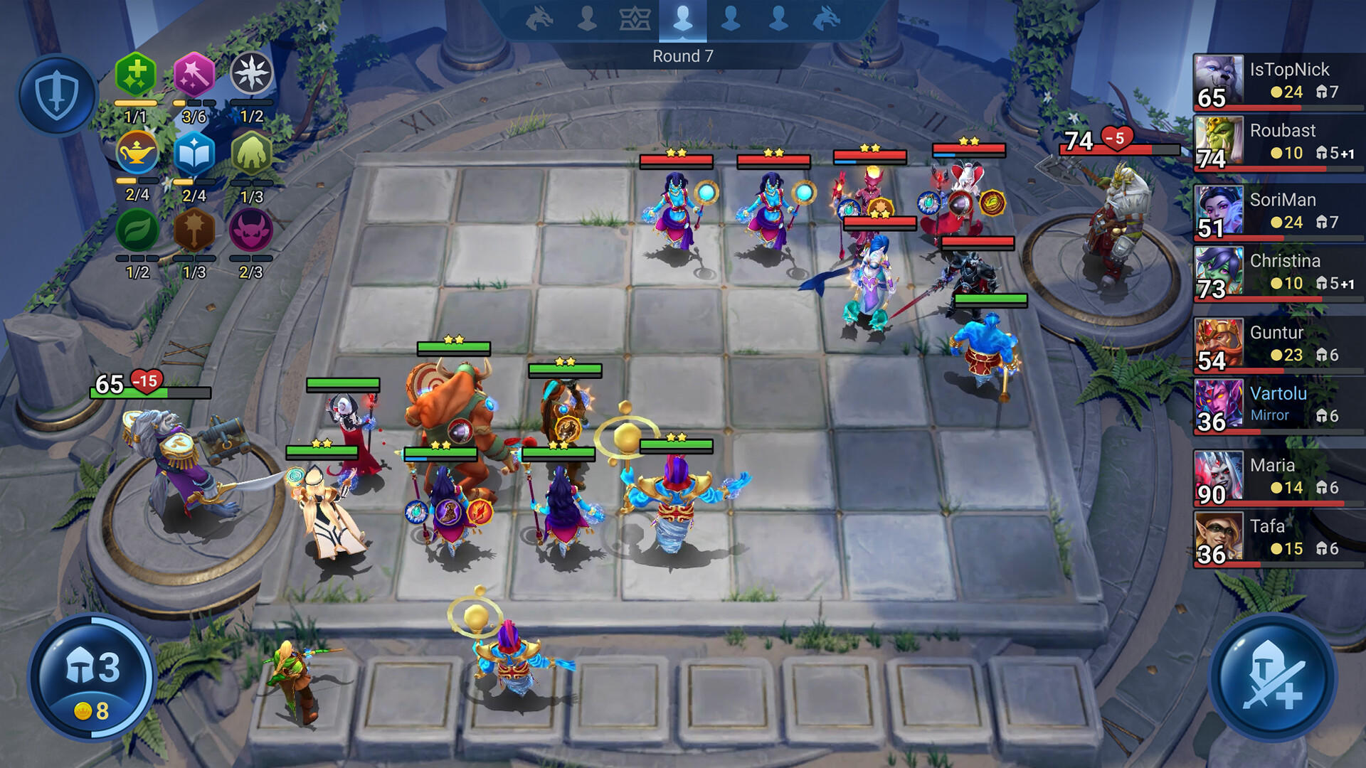 Screenshot of League of Masters: Auto Chess
