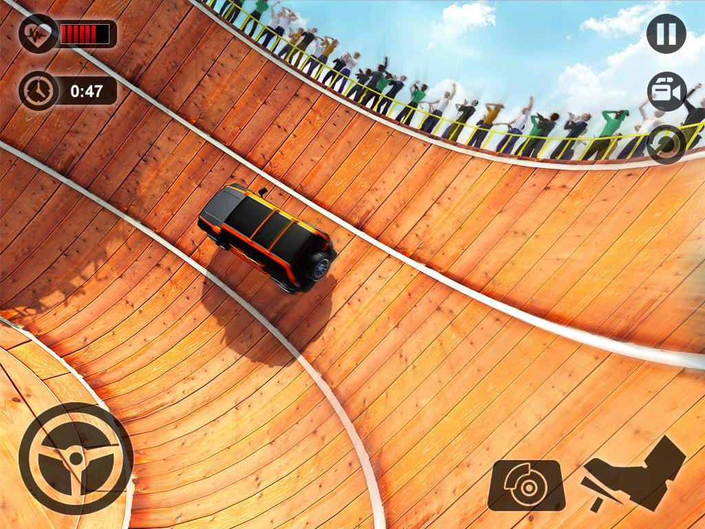 Well of Death Prado Stunt Ride Game Screenshot