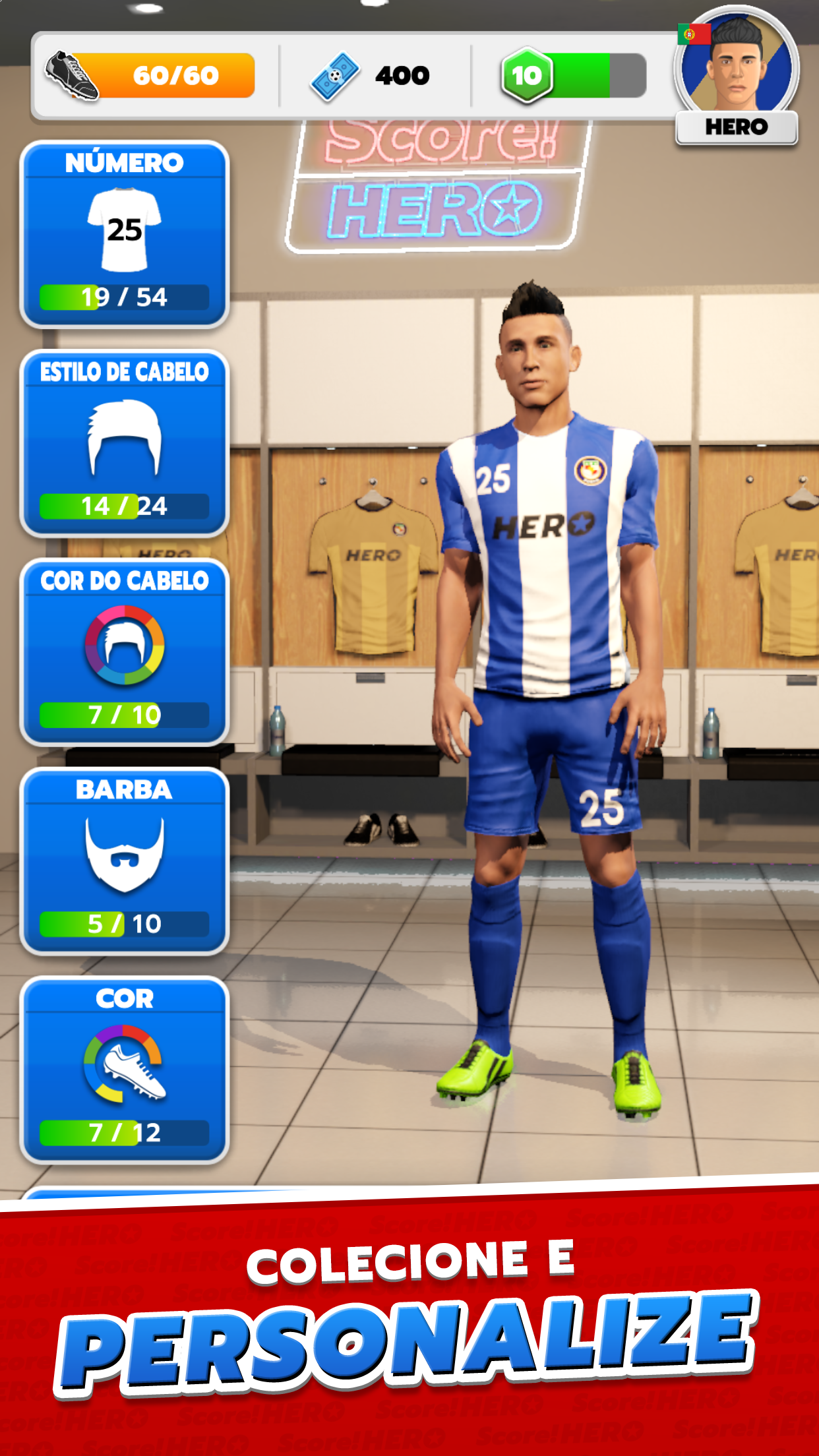 Captura de Tela do Jogo Score! Hero