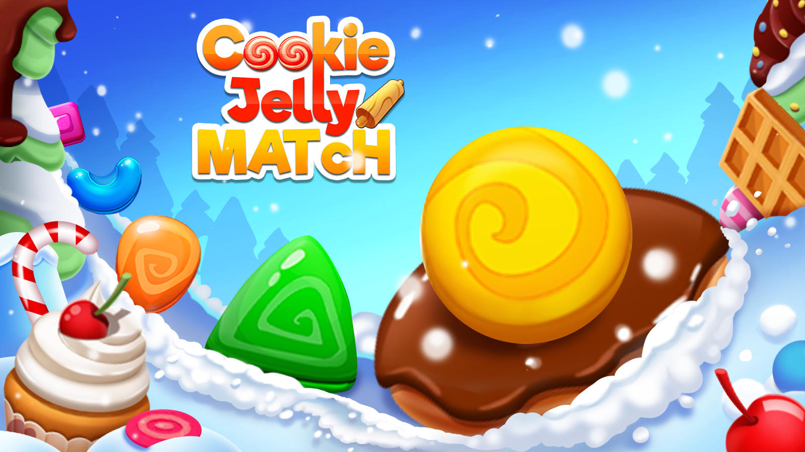 Cookie Jelly Match Game Screenshot
