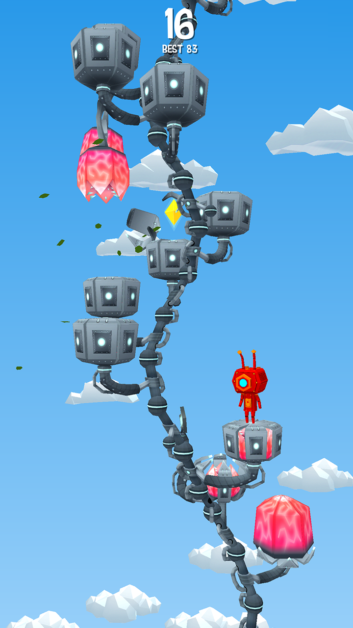 Jumpy Tree - Arcade Hopper Game Screenshot