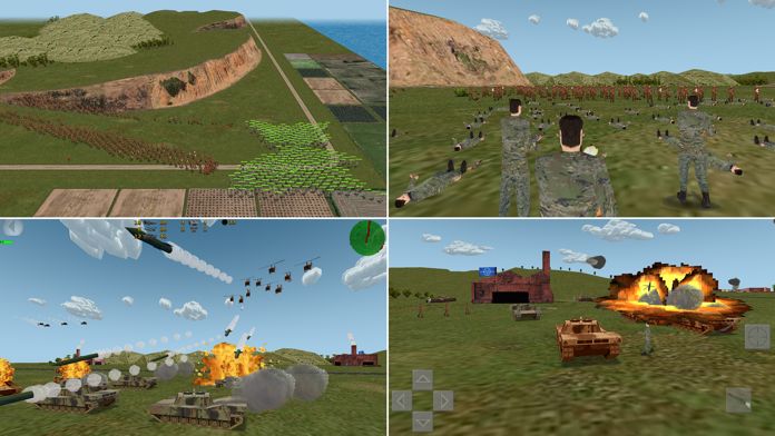 Tank Island 3D - Strategy game ภาพหน้าจอเกม