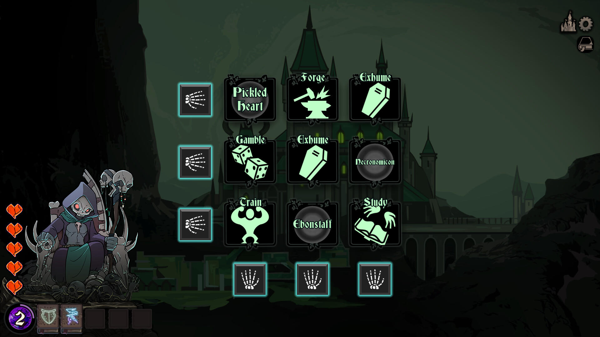 Throne of Bone screenshot game
