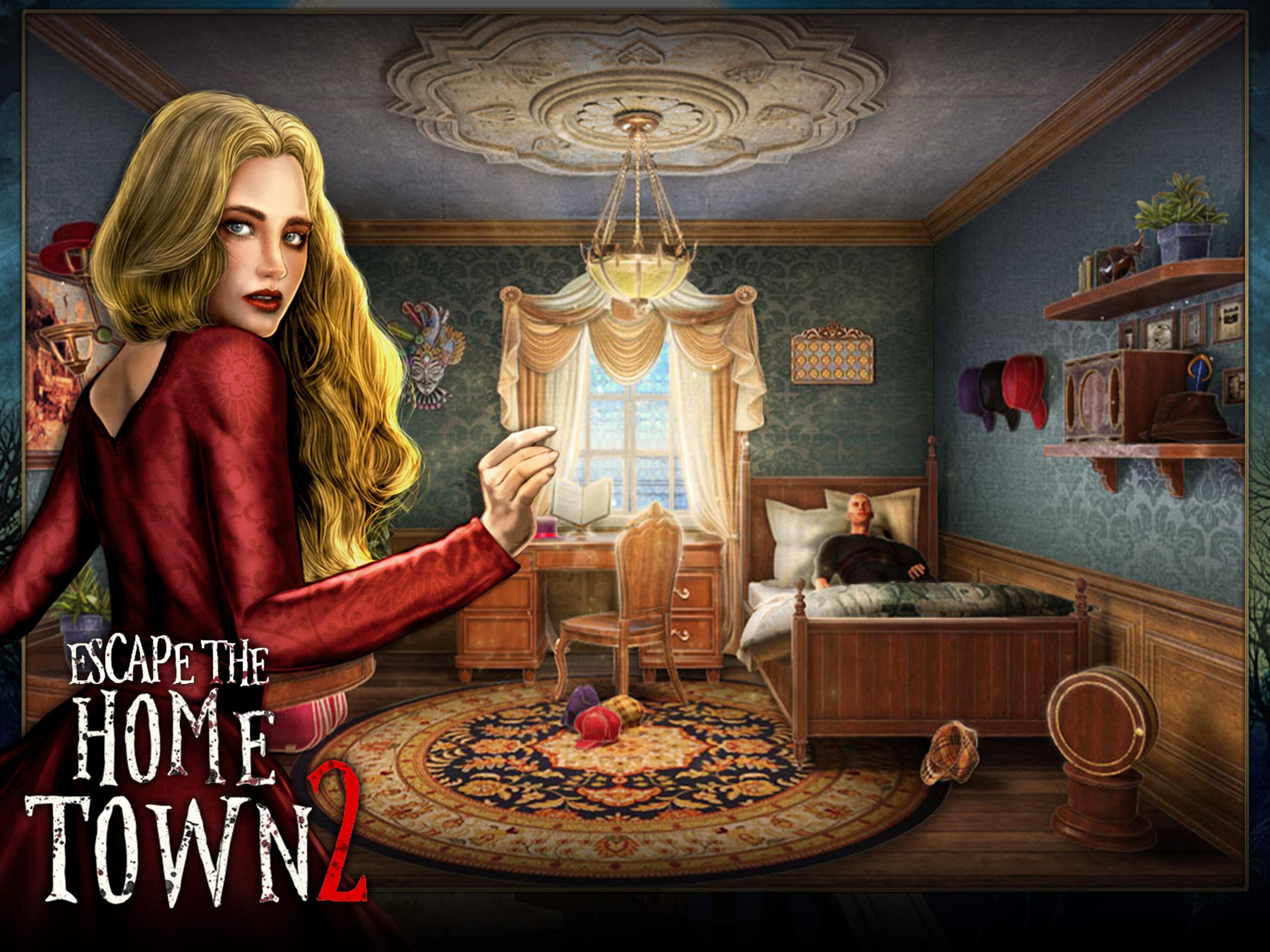 Escape game : town adventure 2 Game Screenshot