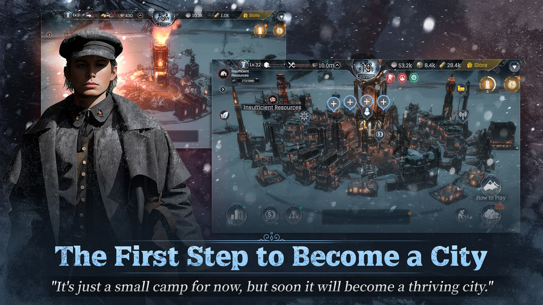 Frostpunk: Beyond the Ice ภาพหน้าจอเกม