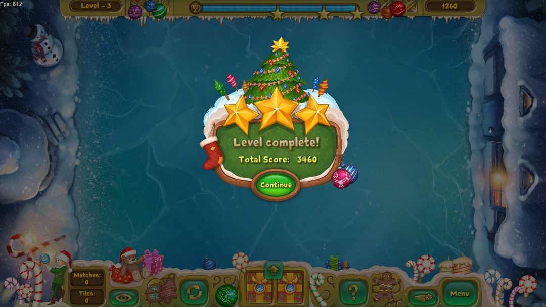 Screenshot of Christmasjong