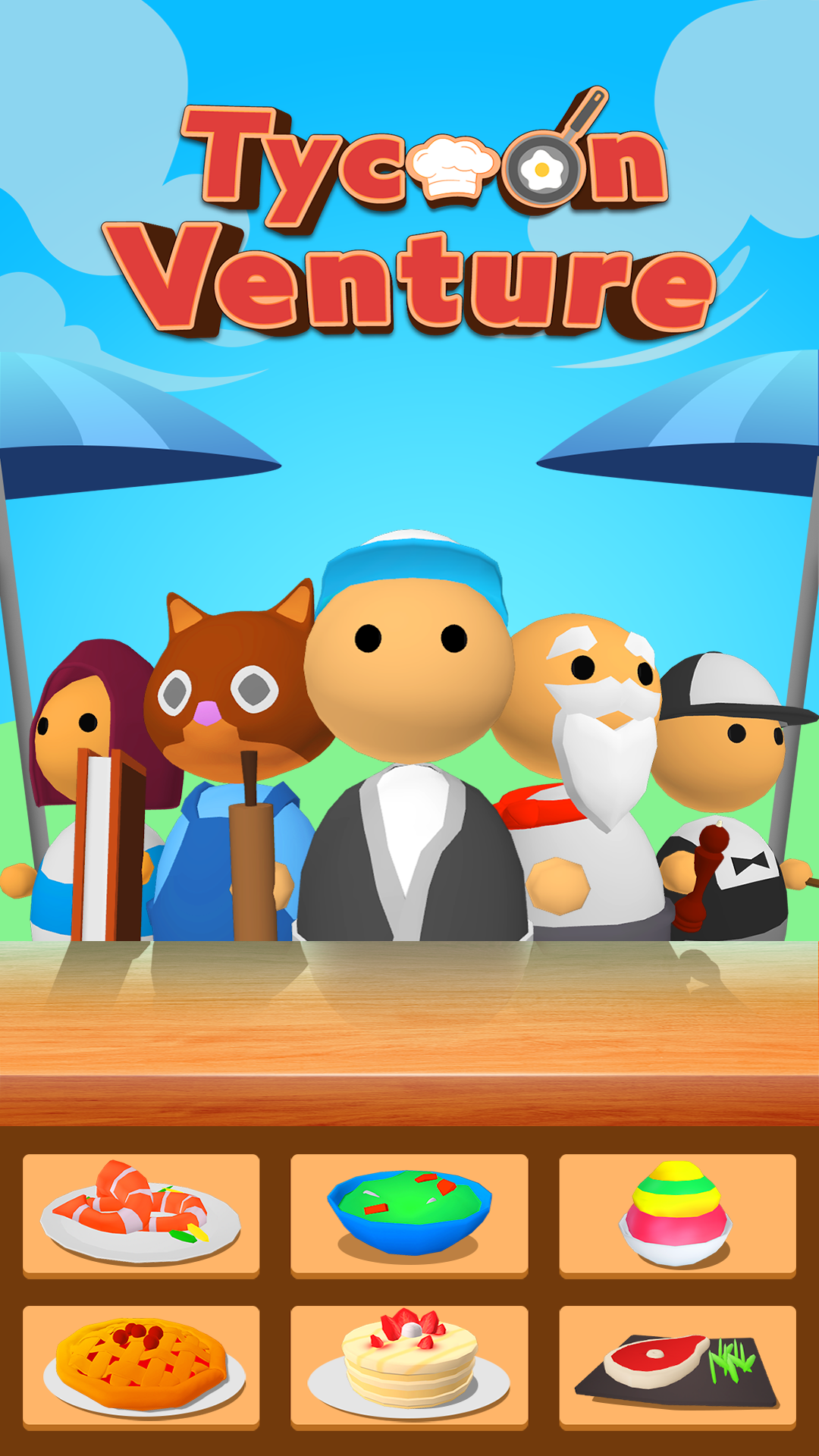 Tycoon Venture-Idle Restaurant Game Screenshot