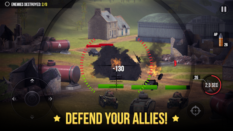 Tanks Star 게임 스크린 샷