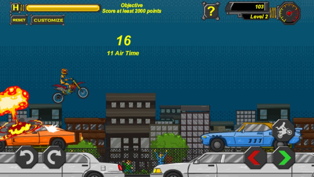 Risky Rider 게임 스크린 샷