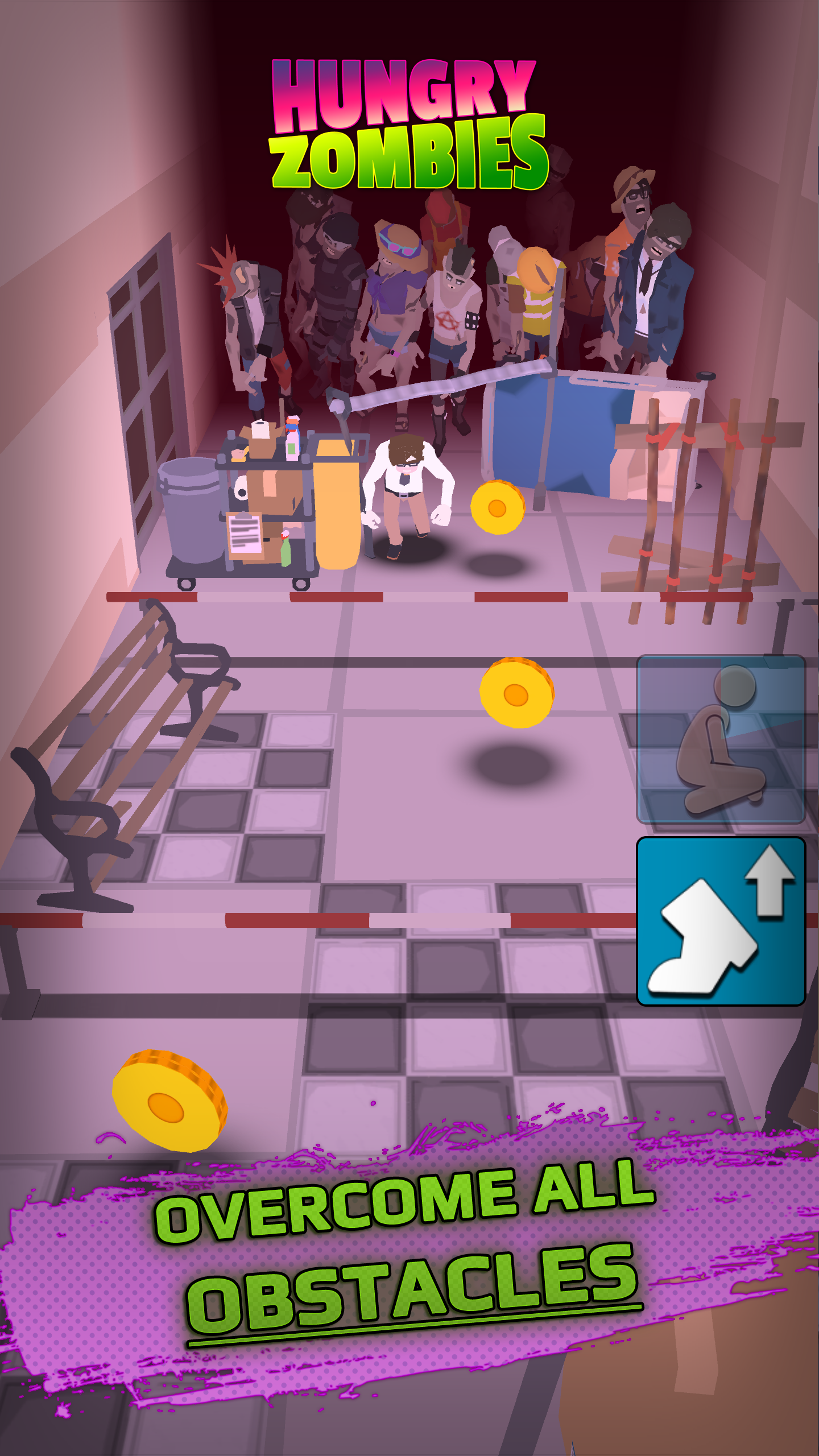 Hungry Zombies: Runner Game screenshot game